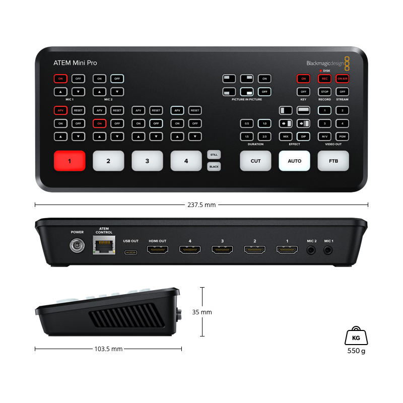 Blackmagic ATEM Mini Pro