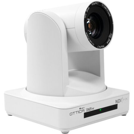 Cámara PTZ ikan OTTICA NDI HX con zoom óptico de 30x (blanca)